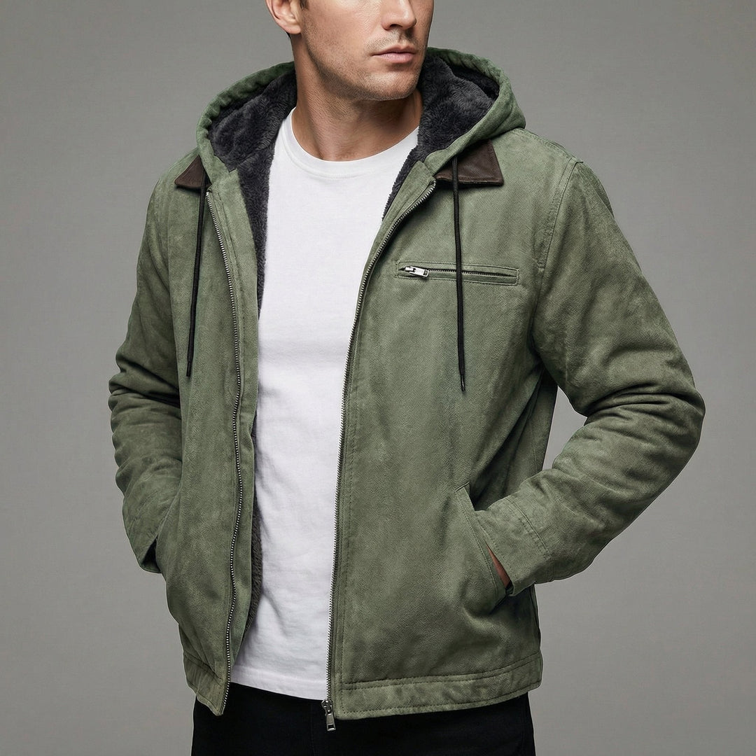 Men's Rugged Insulated Casual Winter Jacket