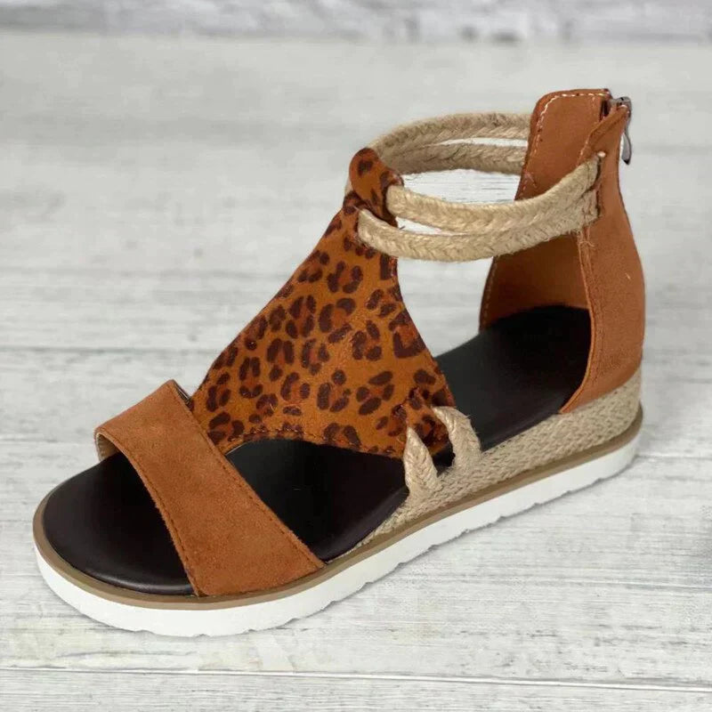 Hazel | Women's Elegant Summer Sandals with Elevated Heel-The Yellow Prime