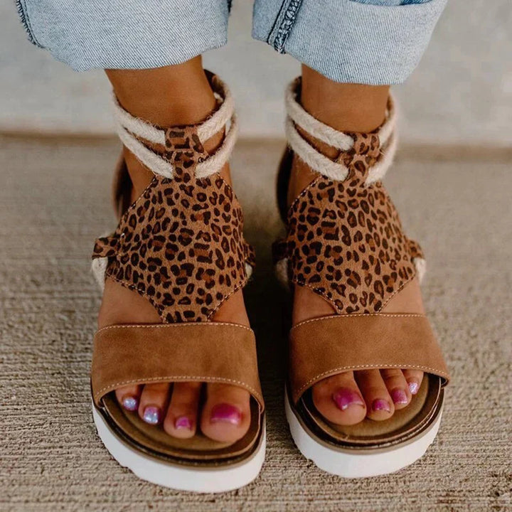 Hazel | Women's Elegant Summer Sandals with Elevated Heel-The Yellow Prime