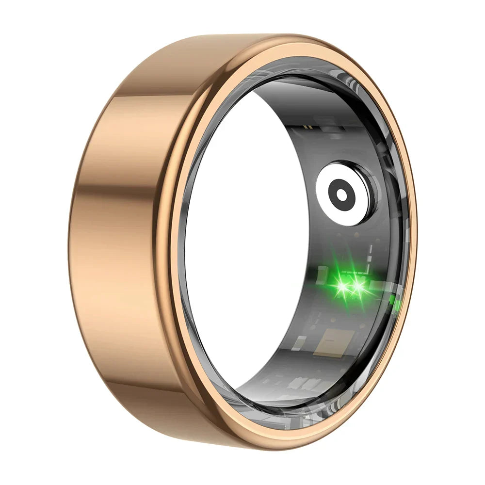 Health Tracker Smart Ring - Waterproof, Heart Rate, Sleep, SpO2, Multi-Sport-The Yellow Prime