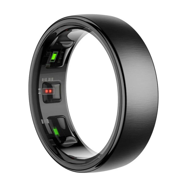 Health Tracker Smart Ring with Charging Dock for Heart Rate & Sleep-The Yellow Prime