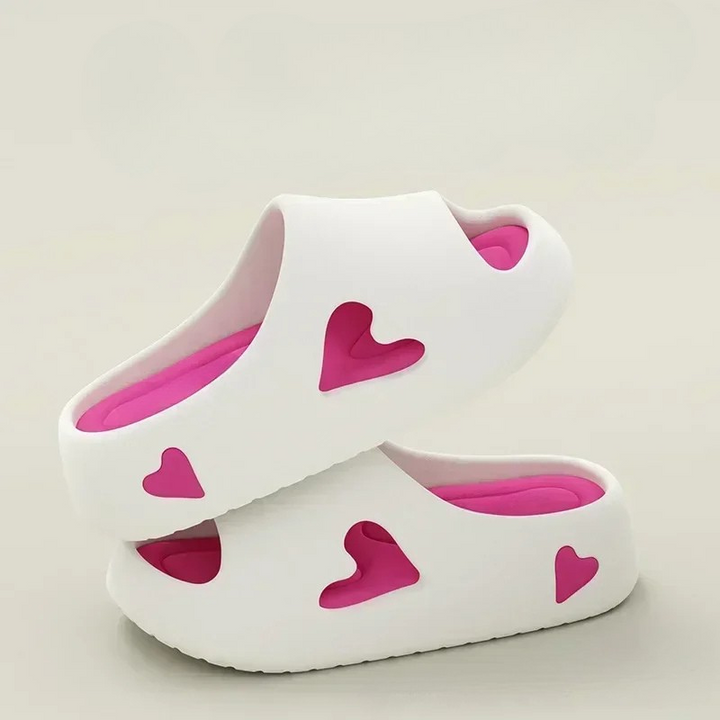 Penelope | Women's Open Toe Slide Sandals-The Yellow Prime