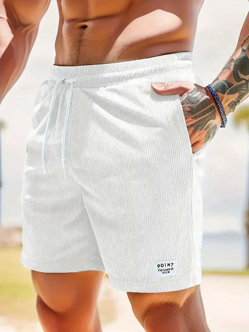 Clovis | Men's Casual Corduroy Summer Shorts