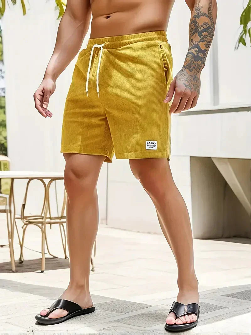 Clovis | Men's Casual Corduroy Summer Shorts