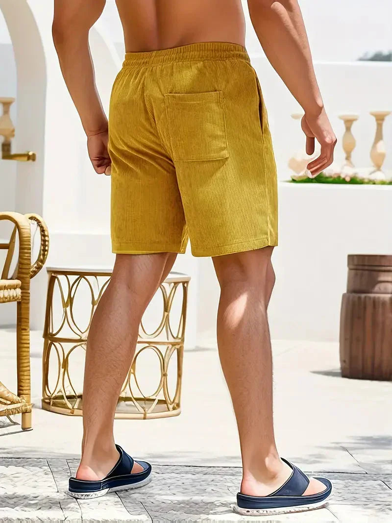 Clovis | Men's Casual Corduroy Summer Shorts