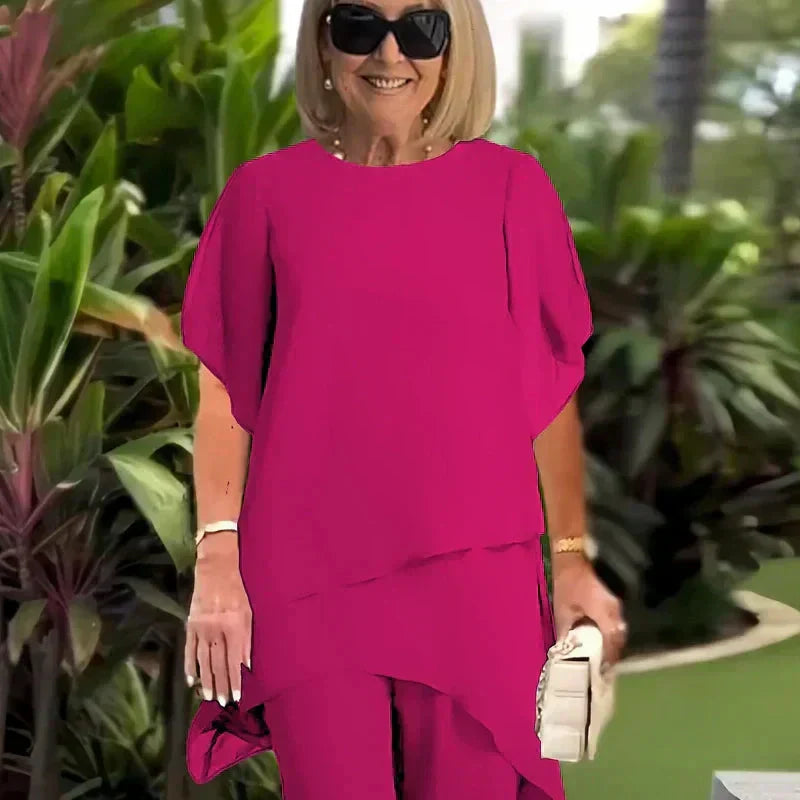 Herlene | Women's Elegant Two-Piece Outfit-The Yellow Prime