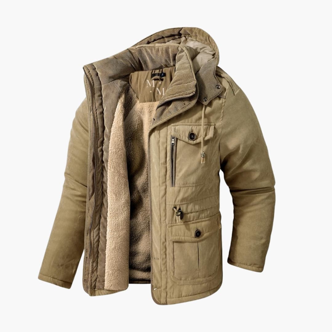 Men's Insulated Winter Jacket – Warm Outer Layer for Cold Weather