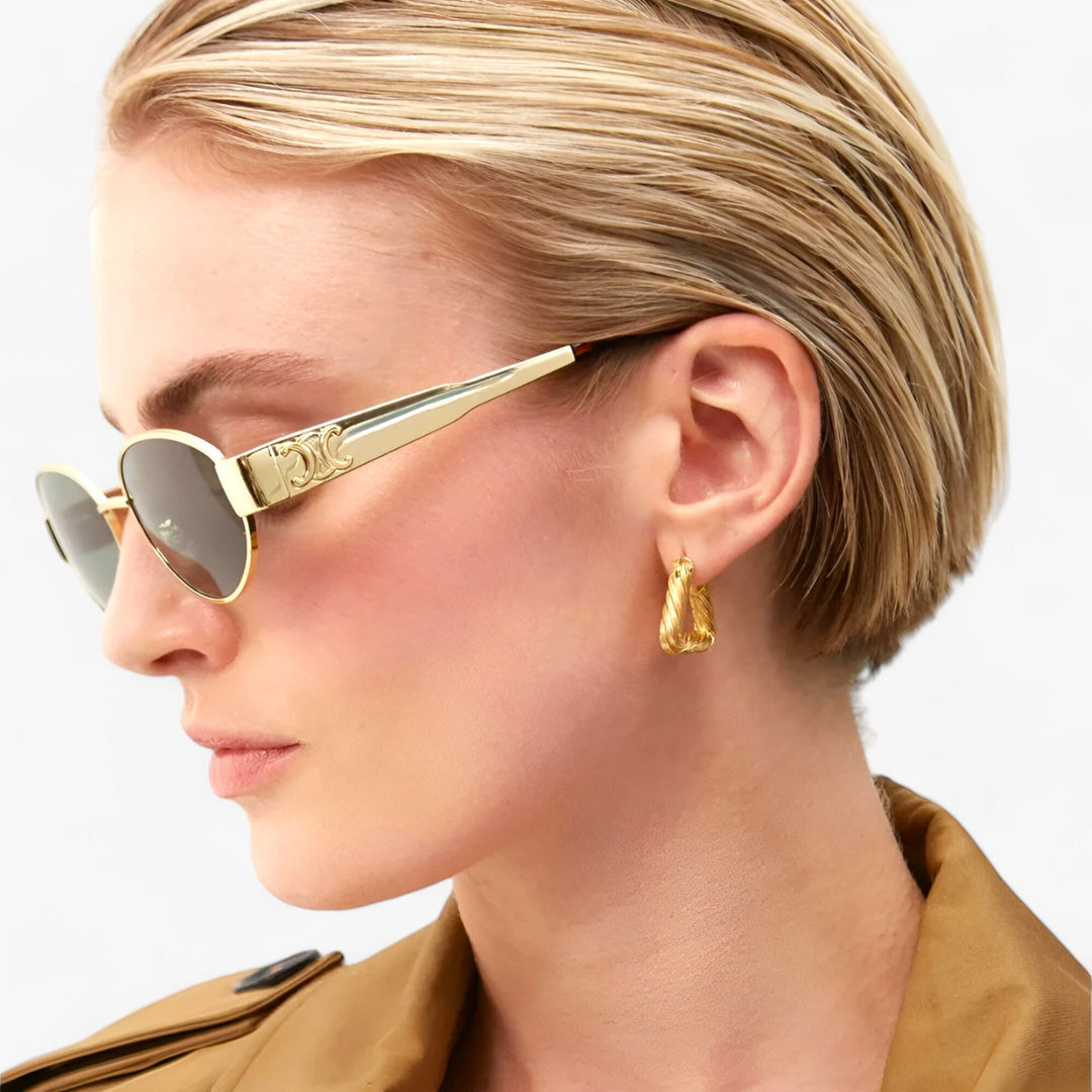 Women's Lightweight Sunglasses – Stylish Acetate Frame, UV400 Protection-The Yellow Prime