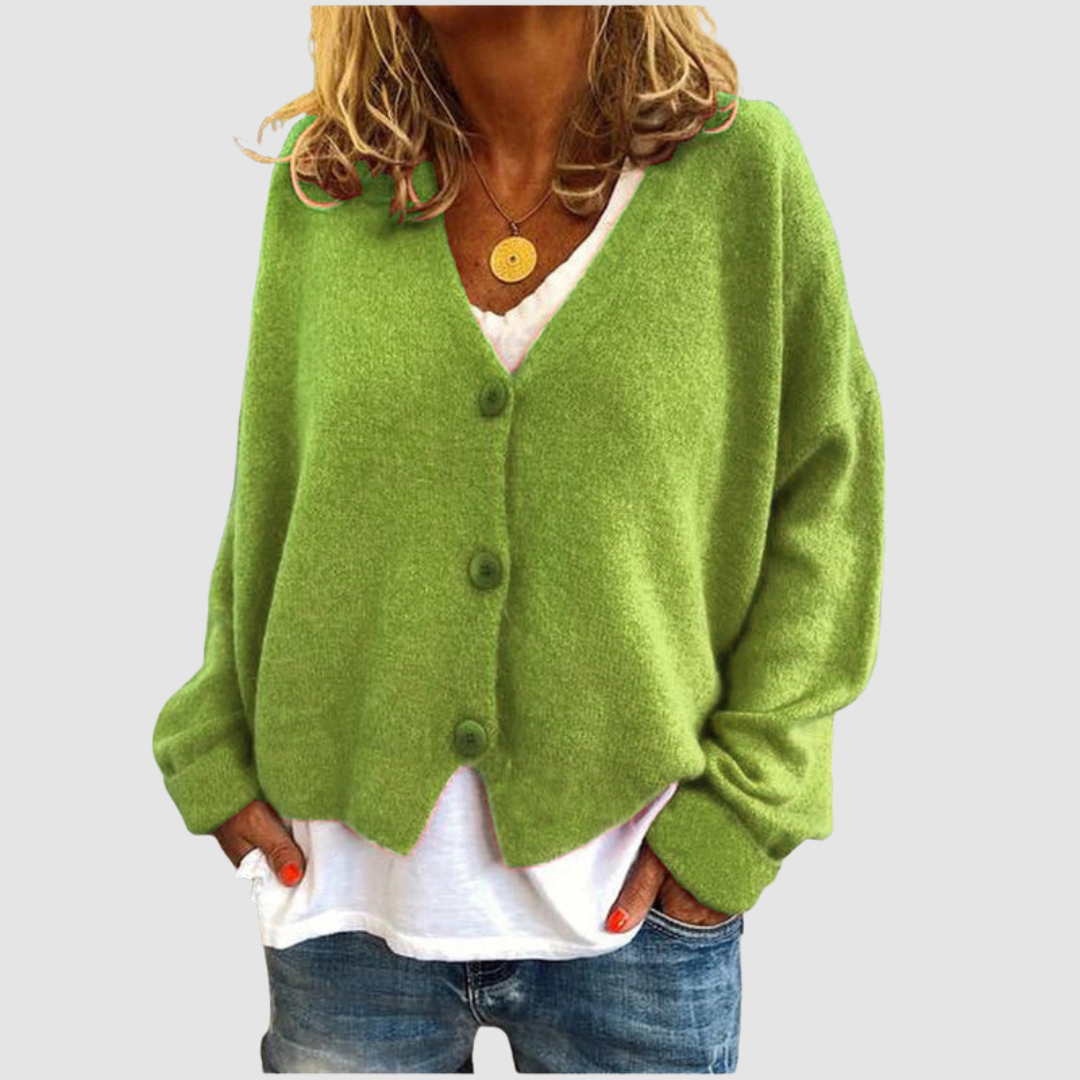 Holly Knit Cardigan | Women's Cozy Knitwear-The Yellow Prime