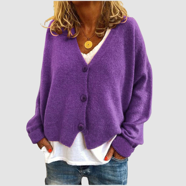 Holly Knit Cardigan | Women's Cozy Knitwear-The Yellow Prime