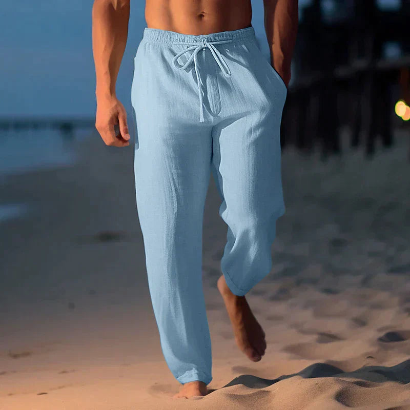 Men's Lightweight Comfortable Summer Pants-The Yellow Prime