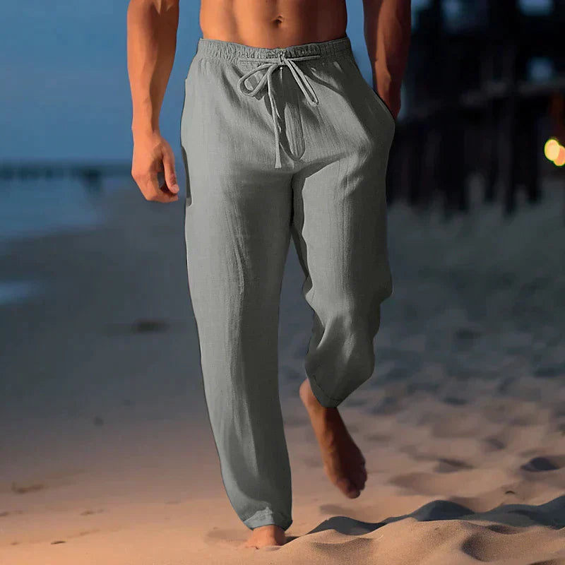 Men's Lightweight Comfortable Summer Pants-The Yellow Prime