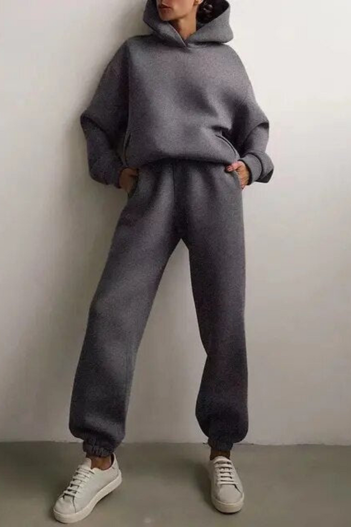 Women's Hoodie and Sweatpants Set for Comfort and Style-The Yellow Prime