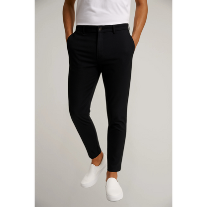Hugo | Men's Tailored Slim Fit Trousers-The Yellow Prime
