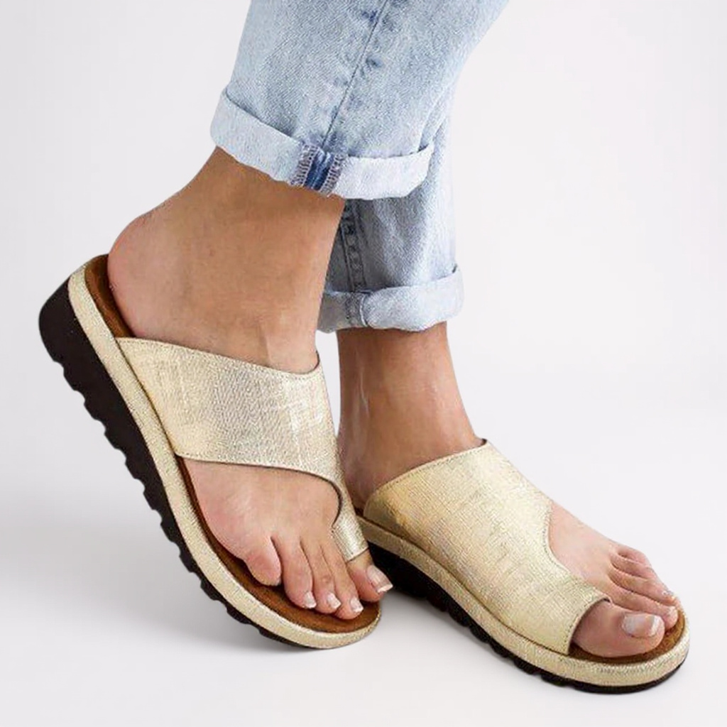 Katie | Women's Comfortable Orthopedic Summer Sandals-The Yellow Prime