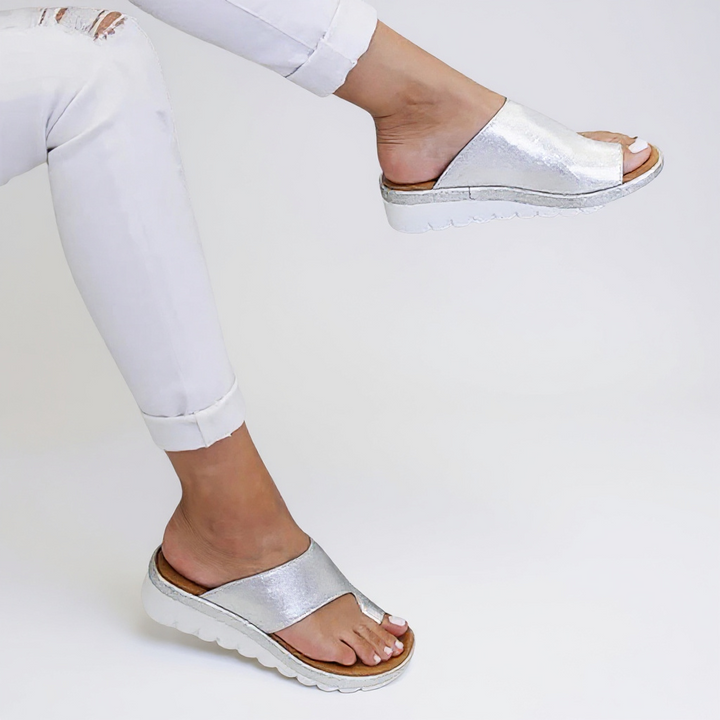 Katie | Women's Comfortable Orthopedic Summer Sandals-The Yellow Prime