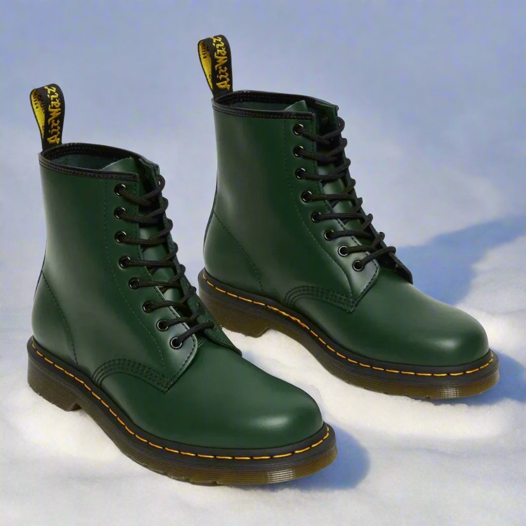Jons | Men's Elegant Leather Ankle Boots with Laces-The Yellow Prime