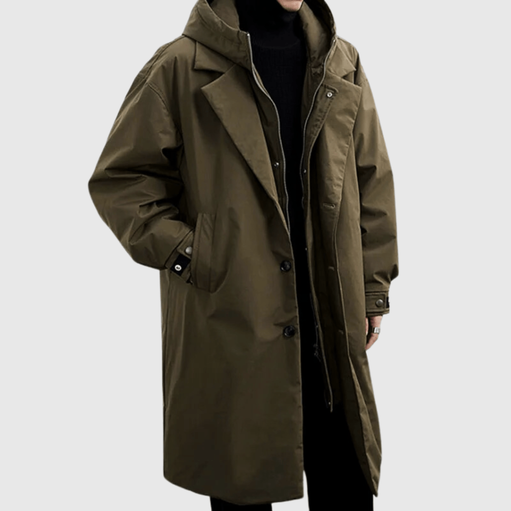 Men's Waterproof Rain Jacket for All Weather Protection