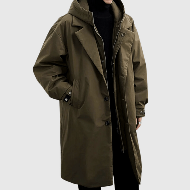 Men's Waterproof Rain Jacket for All Weather Protection