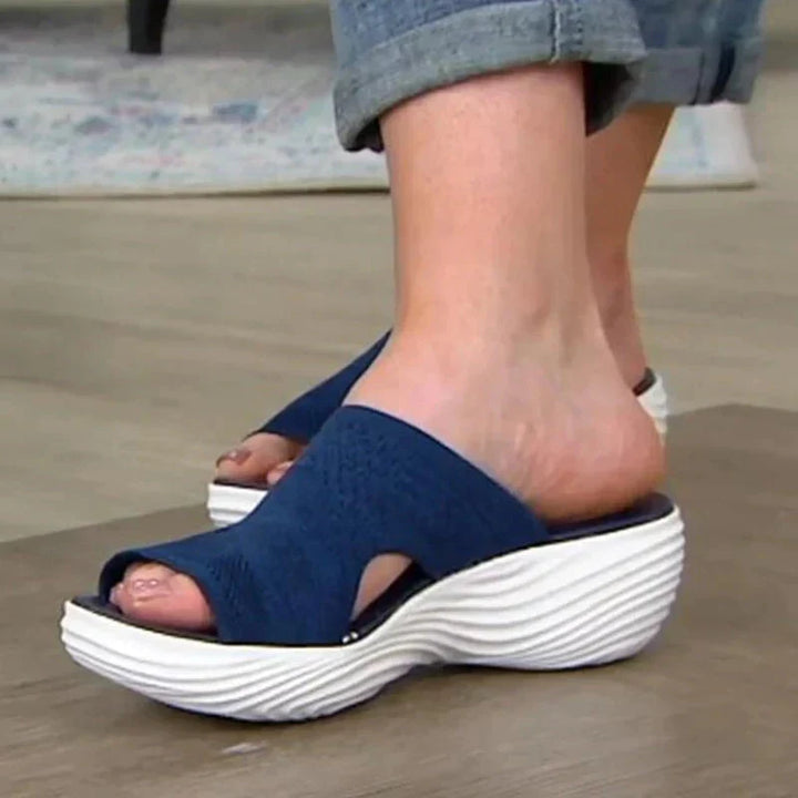 Shiela | Women's Elegant Sandals with Orthopedic Support-The Yellow Prime