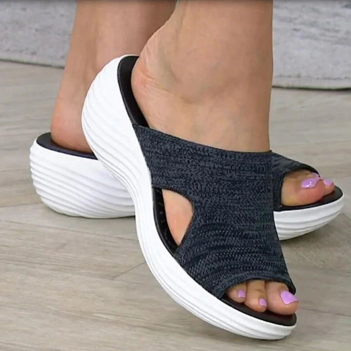 Shiela | Women's Elegant Sandals with Orthopedic Support-The Yellow Prime