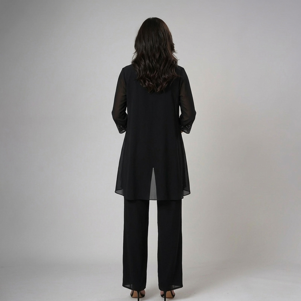 Iva | Women's Elegant Three-Piece Set-The Yellow Prime