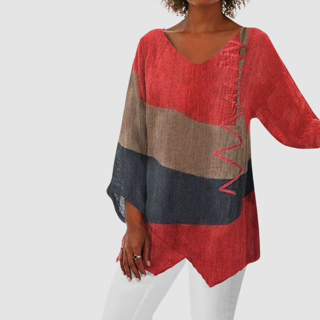 Ivory | Women's Loose Breathable Shirt-The Yellow Prime