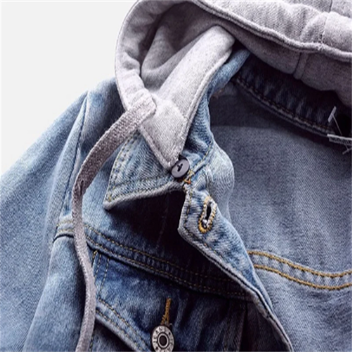 Women's Hooded Denim Jacket