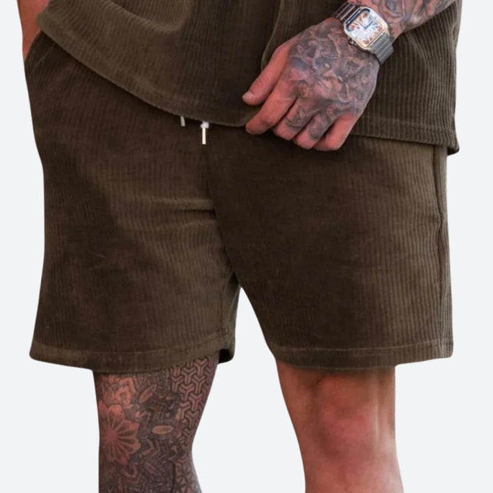 James | Men's Stylish Casual Shorts-The Yellow Prime