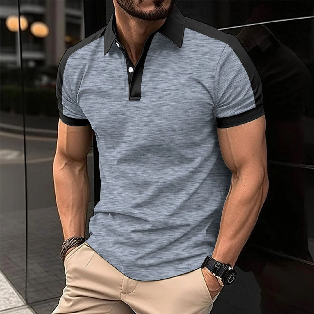 James | Men's Stylish Summer Polo Shirt-The Yellow Prime
