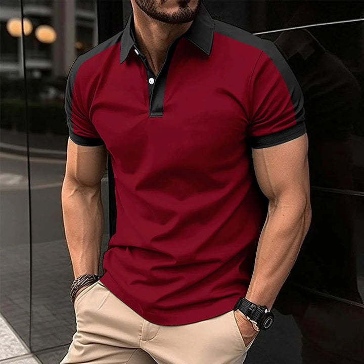 James | Men's Stylish Summer Polo Shirt-The Yellow Prime