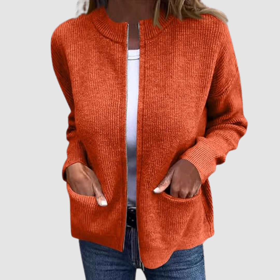 Jenise | Women's Elegant Cozy Cardigan-The Yellow Prime