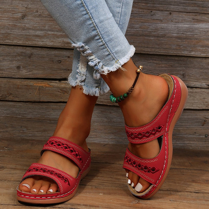 Jenna | Women's Padded Orthopedic Sandals for Comfort and Support-The Yellow Prime