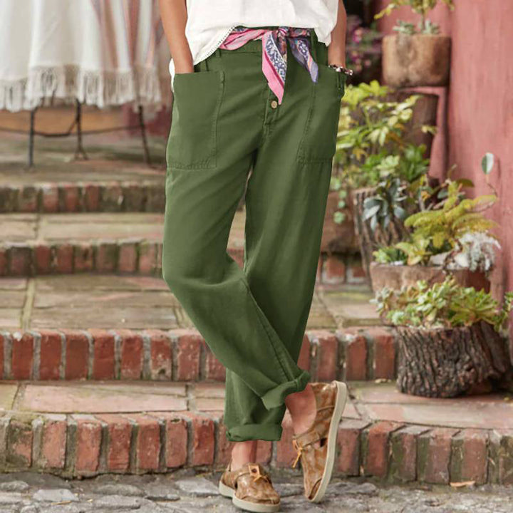 Jiselle | Women's Comfortable Casual Pants-The Yellow Prime