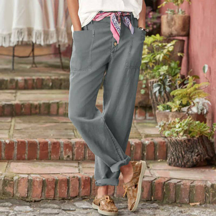 Jiselle | Women's Comfortable Casual Pants-The Yellow Prime