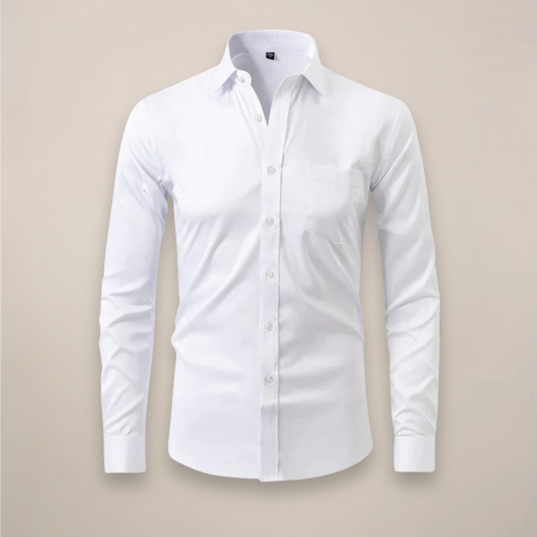 Jonathan | Men's Tailored Fit Dress Shirt-The Yellow Prime