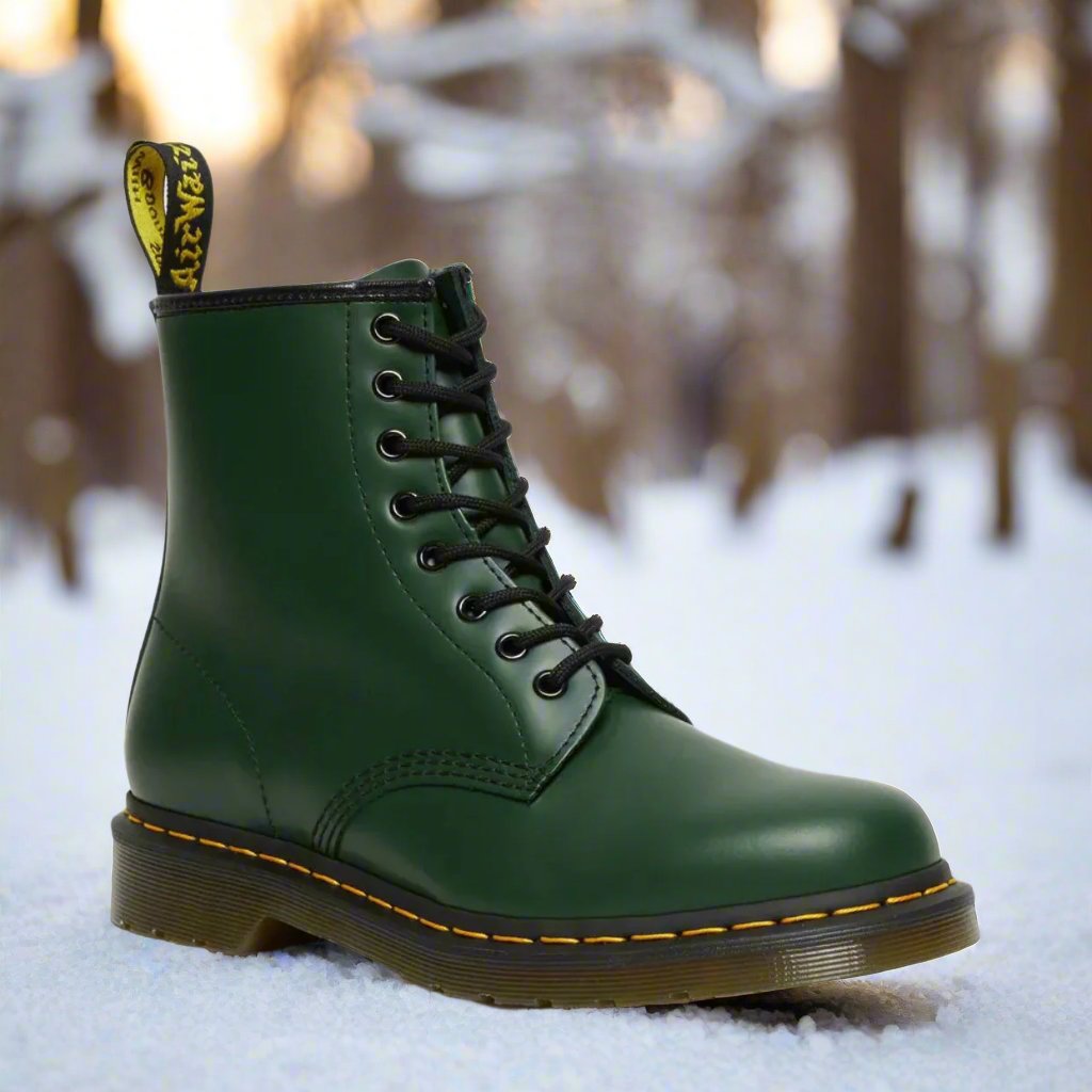 Jons | Men's Elegant Leather Ankle Boots with Laces-The Yellow Prime