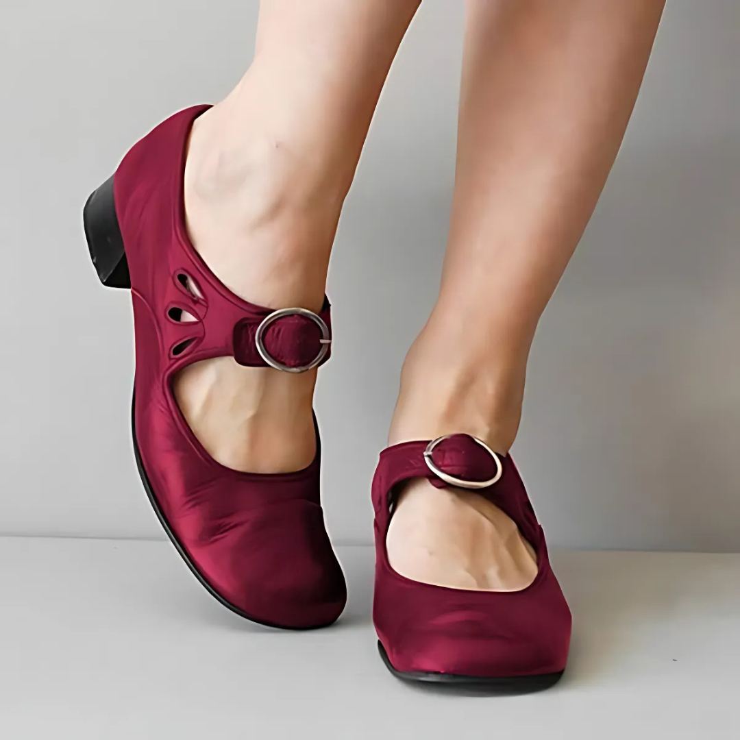 Joselyn | Women's Elegant Leather Sandals-The Yellow Prime