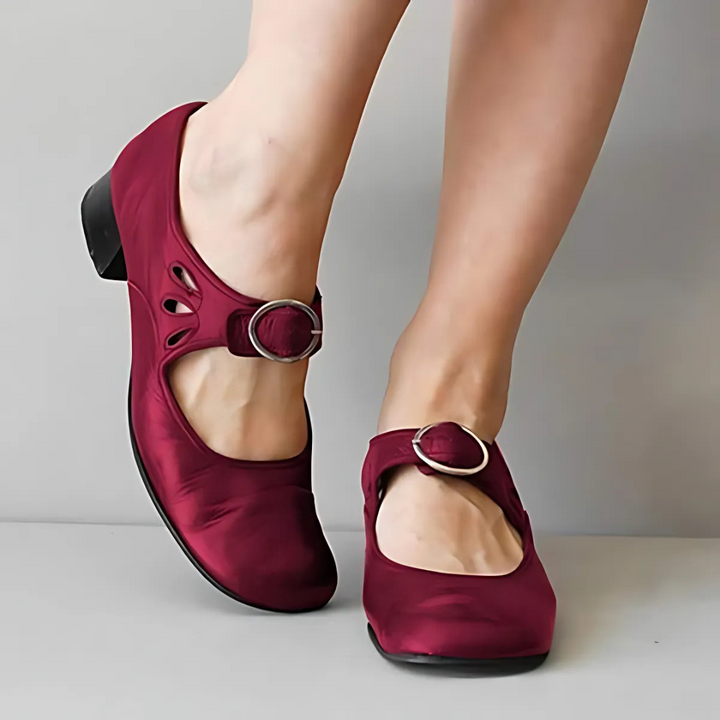 Joselyn | Women's Elegant Leather Sandals-The Yellow Prime