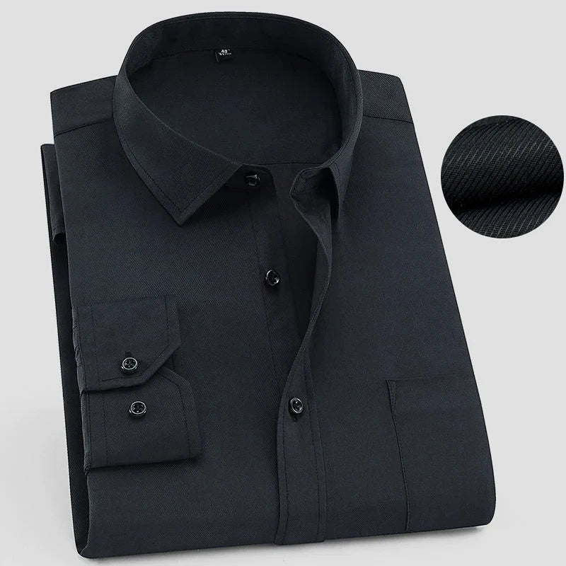 Joseph | Textured Men's Dress Shirt-The Yellow Prime