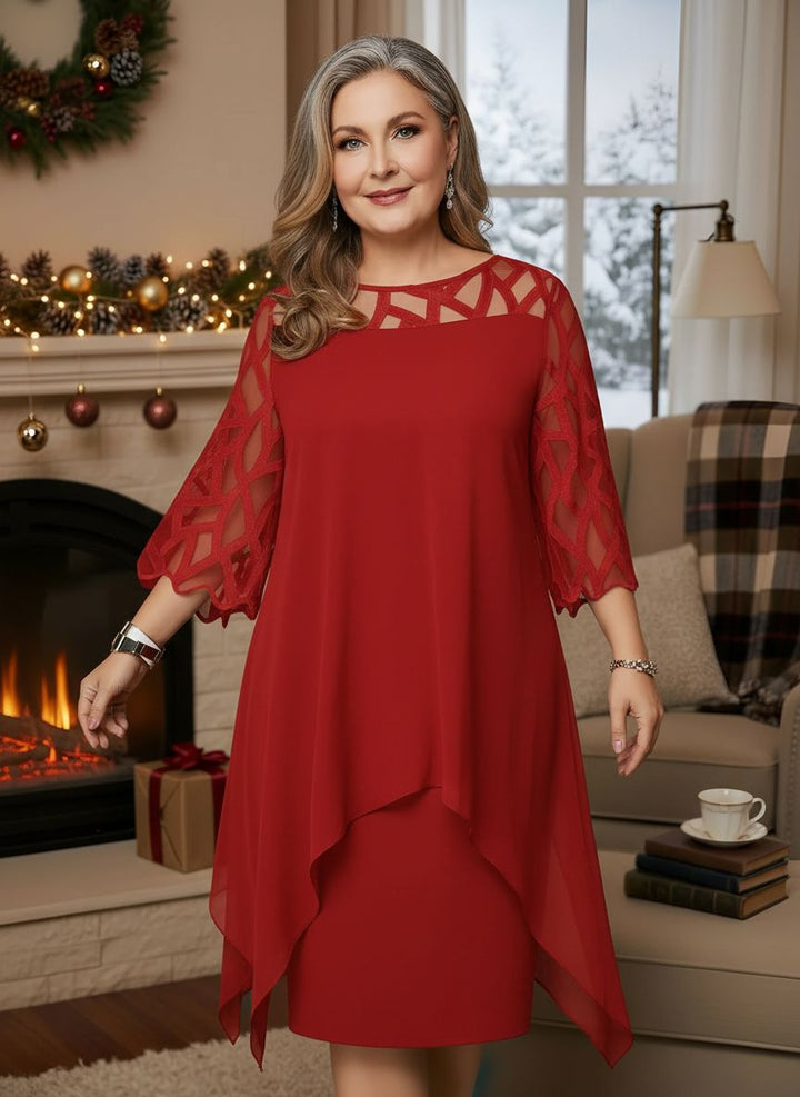 Josephine | Women's Elegant Lace Dress-The Yellow Prime