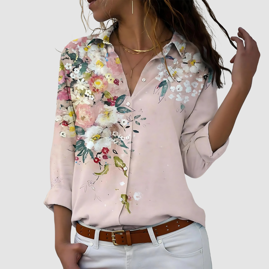 Noa | Women's Timeless Soft Blouse-The Yellow Prime