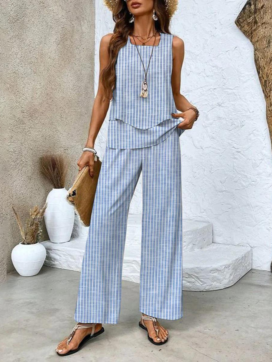 Juliette | Women's Elegant Two-Piece Set-The Yellow Prime