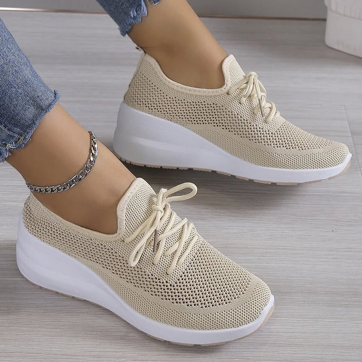 Juliette | Women's Premium Mesh Orthopedic Walking Shoes-The Yellow Prime