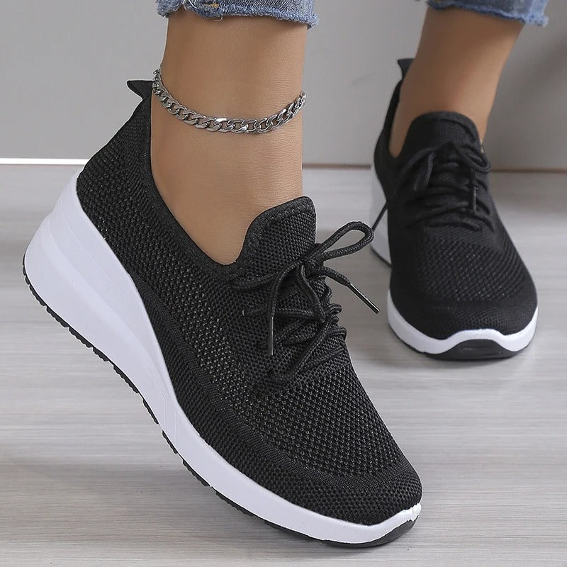 Juliette | Women's Premium Mesh Orthopedic Walking Shoes-The Yellow Prime