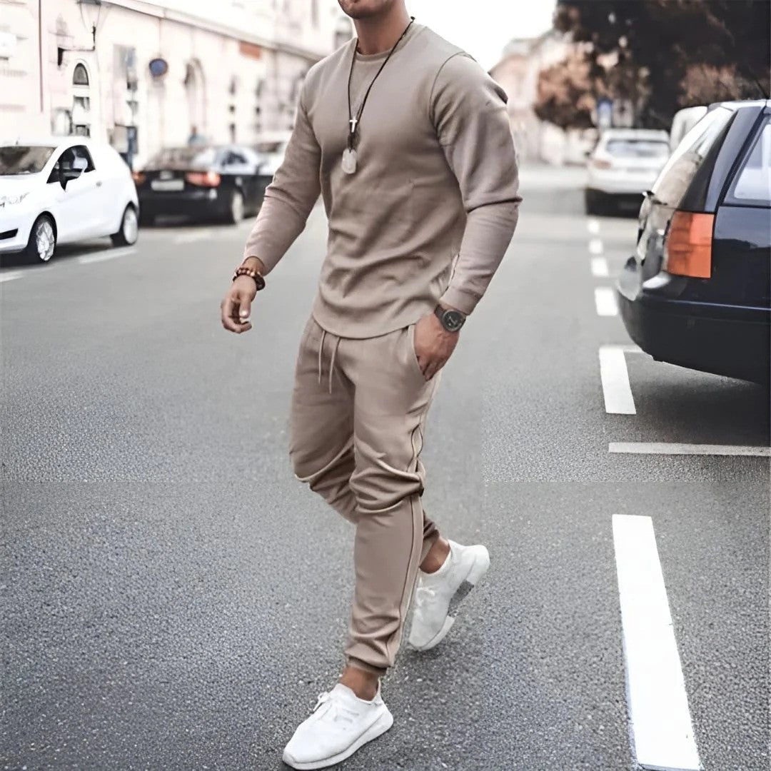 Men's Casual Two-Piece Streetwear Tracksuit