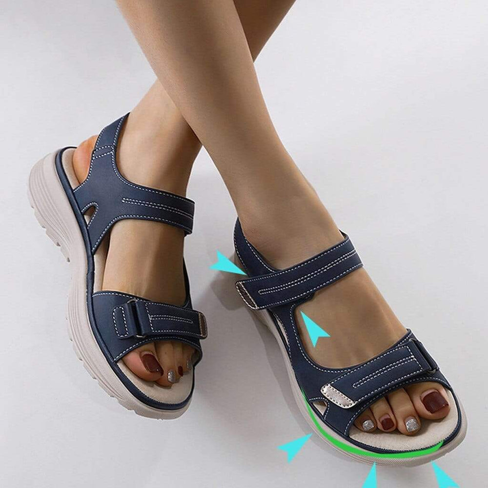 Karina | Women's Orthopedic Sandals - Adjustable Straps for Comfort-The Yellow Prime