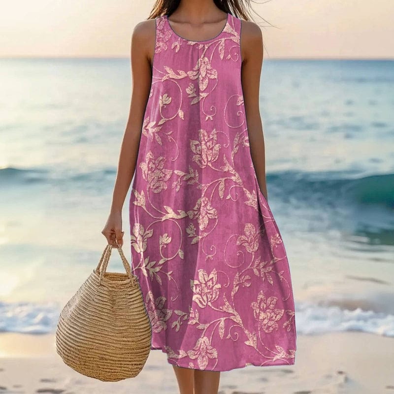 Karis | Women's Effortless Floral Dress for Easy Style-The Yellow Prime