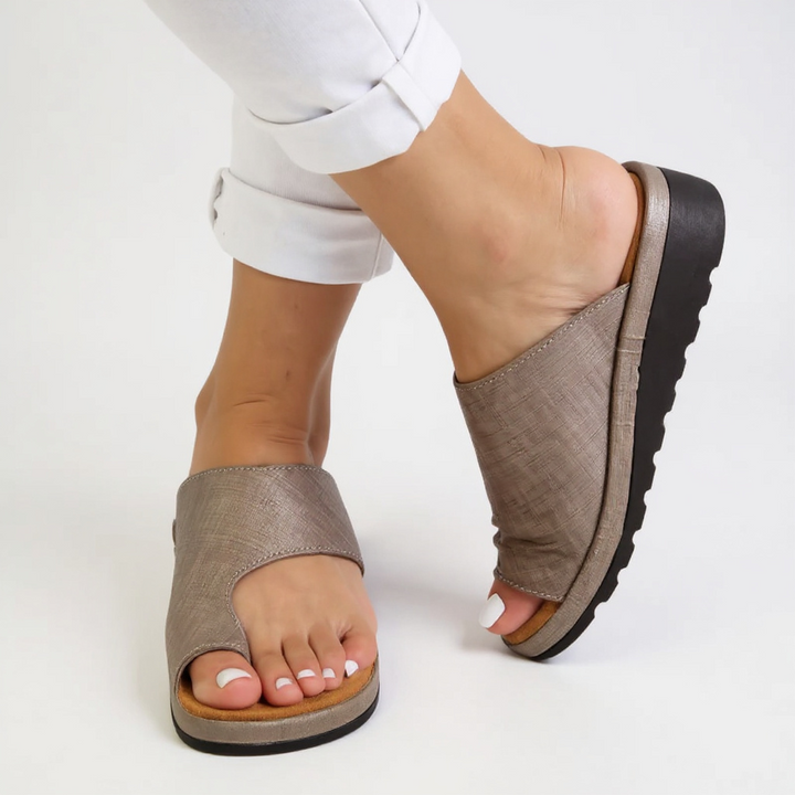 Katie | Women's Comfortable Orthopedic Summer Sandals-The Yellow Prime