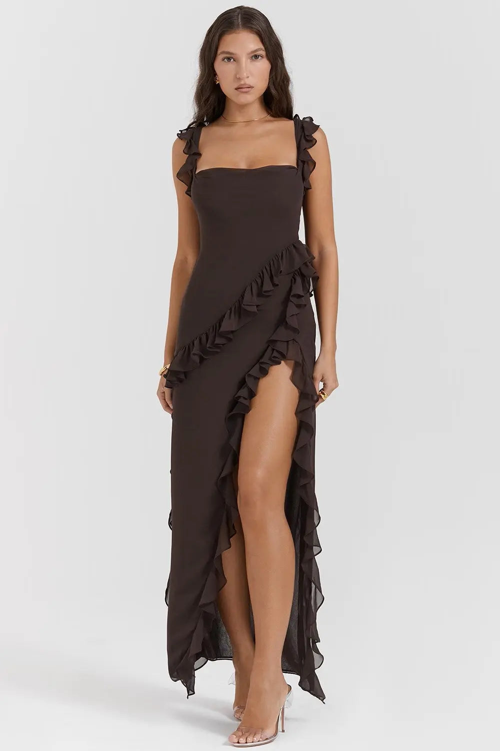 Katja | Women's Maxi Dress with Elegant Design-The Yellow Prime